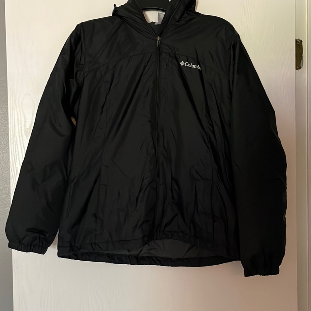 Columbia lined jacket. Great for fall or winter!